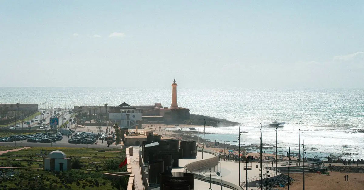 Casablanca en février
