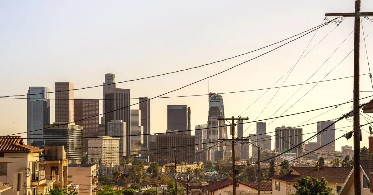 Los Angeles en février