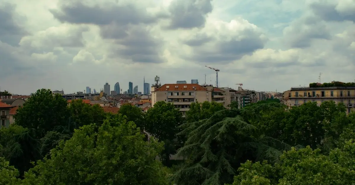 Milan en juin