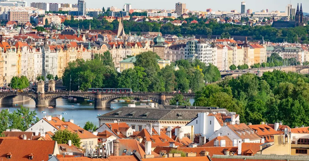 Prague en février